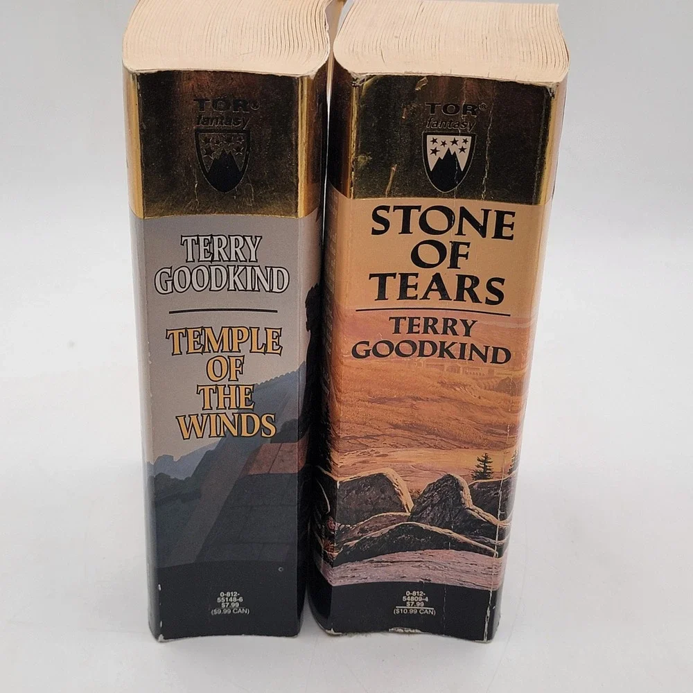 Terry Goodkind Stone of Tears Temple of the Winds Paperback 1st Mass Market Good